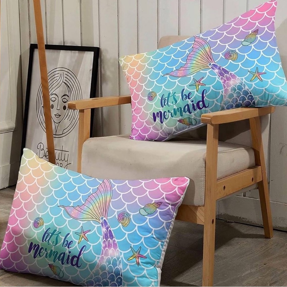 a set of 3 pieces: a baby blanket and two pillowcases - Picture 4 of 8